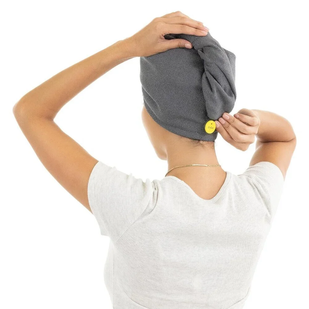Dry Martini Microfiber Hair Wrap Unisex Towel Fast-Drying Stylish